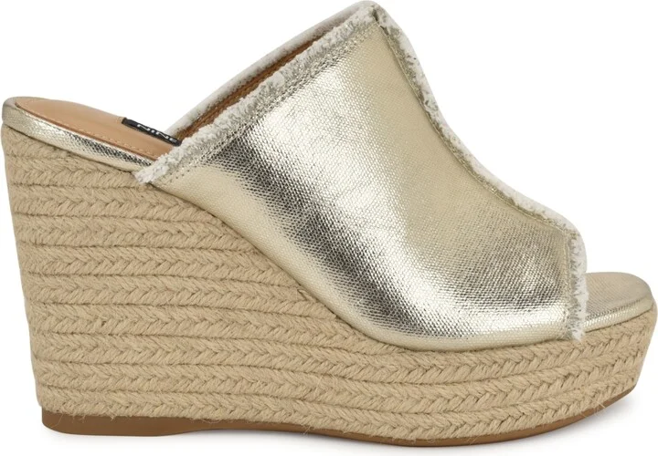 Nine West Women's Baja Slip-On Espadrille Wedge Sandals - Image 2
