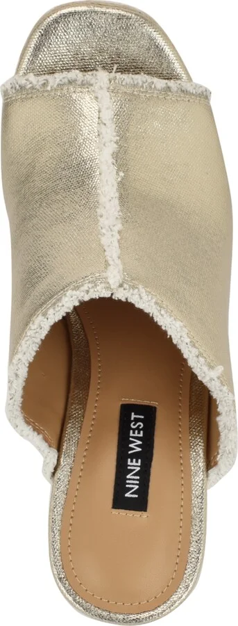 Nine West Women's Baja Slip-On Espadrille Wedge Sandals - Image 4