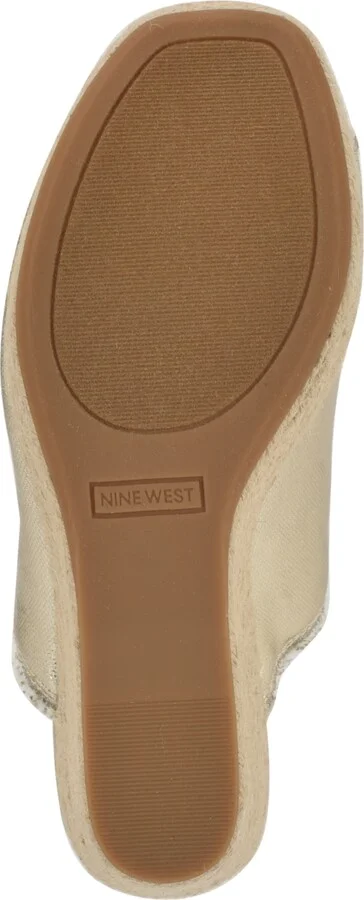 Nine West Women's Baja Slip-On Espadrille Wedge Sandals - Image 5
