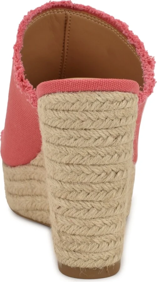 Nine West Women's Baja Slip-On Espadrille Wedge Sandals - Image 8