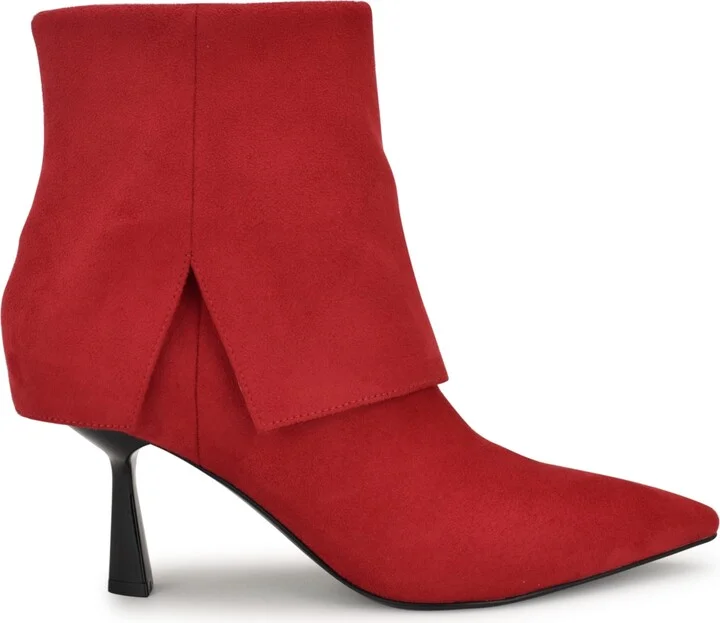 Nine West Women's Bazie Pointy Toe Stiletto Heel Dress Booties - Image 6