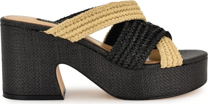 Nine West Women's Bemay Open Toe Dress Sandals - Image 7