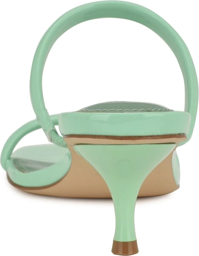 Nine West Women's Berri Double Strap Kitten Heel Sandals - Image 3