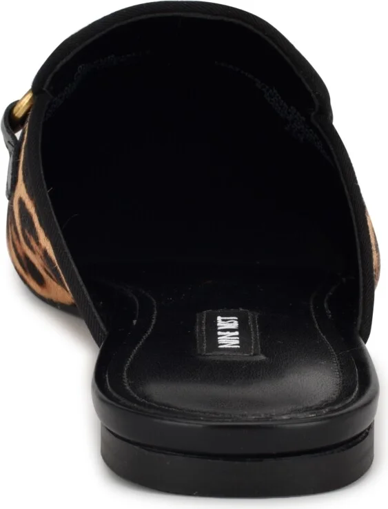 Nine West Women's Bhalya Round Toe Slip-On Flat Casual Mules - Image 3