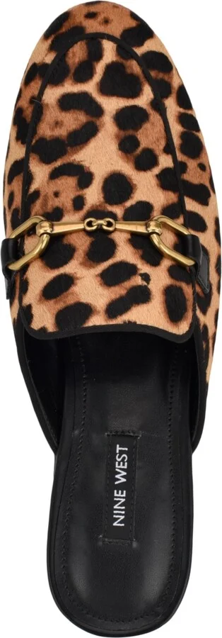 Nine West Women's Bhalya Round Toe Slip-On Flat Casual Mules - Image 4