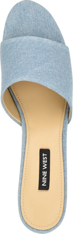 Nine West Women's Boone Slip-On Block Heel Platform Sandals - Image 4