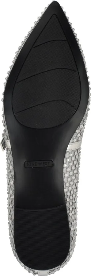 Nine West Women's Bray Pointy Toe Embellished Dress Flats - Image 5