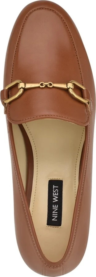Nine West Women's Brayci Bit Slip-On Loafers - Black/Leopard - Image 8