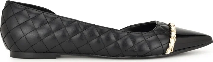 Nine West Women's Breza Slip-On Pointy Toe Dress Flats - Burgundy/Black - Image 6