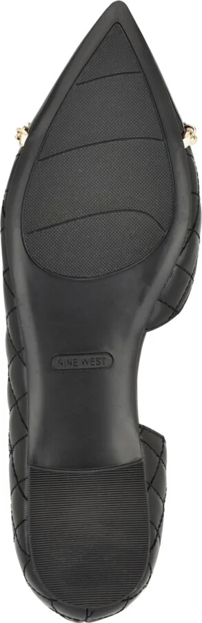 Nine West Women's Breza Slip-On Pointy Toe Dress Flats - Burgundy/Black - Image 9