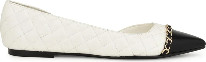Nine West Women's Breza Slip-On Pointy Toe Dress Flats - Burgundy/Black - Image 10