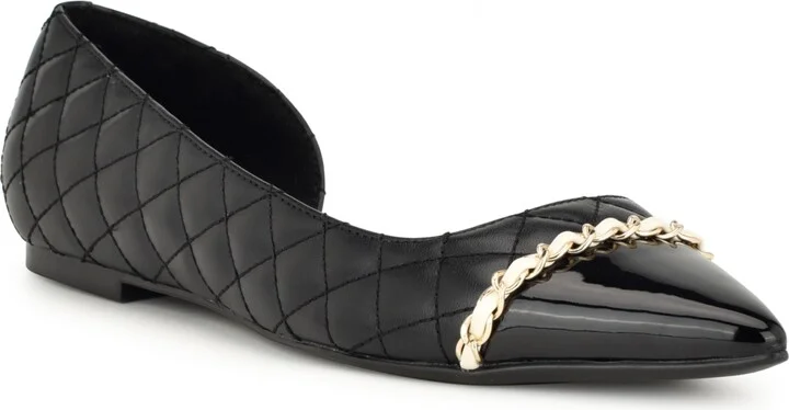 Black Multi - Faux Leather And Faux Pate