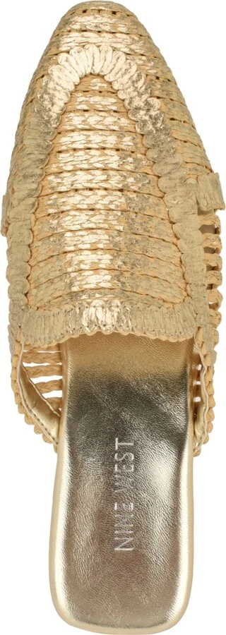 Nine West Women's Campton Woven Slip-On Mules - Image 4