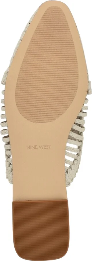 Nine West Women's Campton Woven Slip-On Mules - Image 9