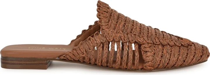 Nine West Women's Campton Woven Slip-On Mules - Image 10