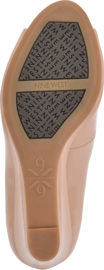 Nine West Women's Cape 9x9 Peep Toe Wedges - Image 10