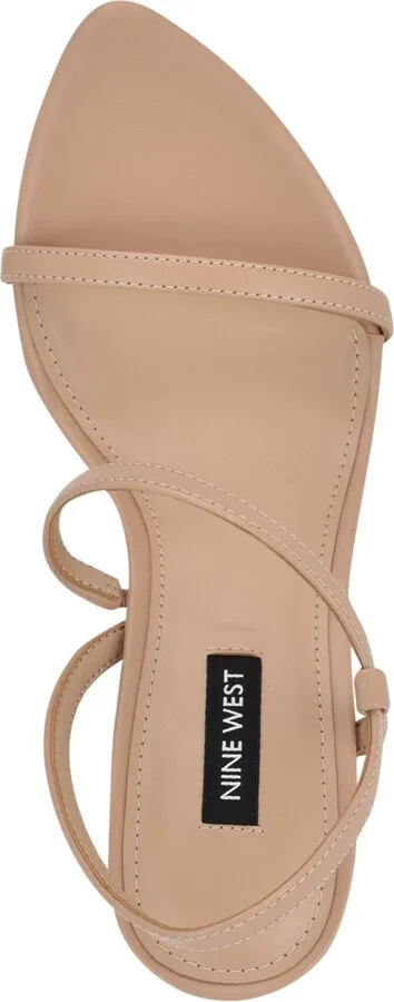 Nine West Women's Carolyn Strappy Stiletto Sandals - Black/Cream - Image 8