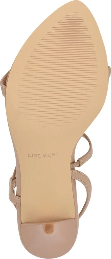 Nine West Women's Carolyn Strappy Stiletto Sandals - Black/Cream - Image 9
