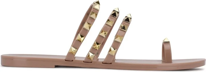 Nine West Women's Cartee Jelly Studded Strappy Sandals - Image 2