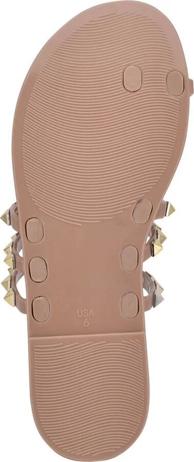 Nine West Women's Cartee Jelly Studded Strappy Sandals - Image 5