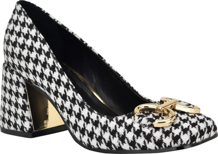 Black/White Houndstooth 002