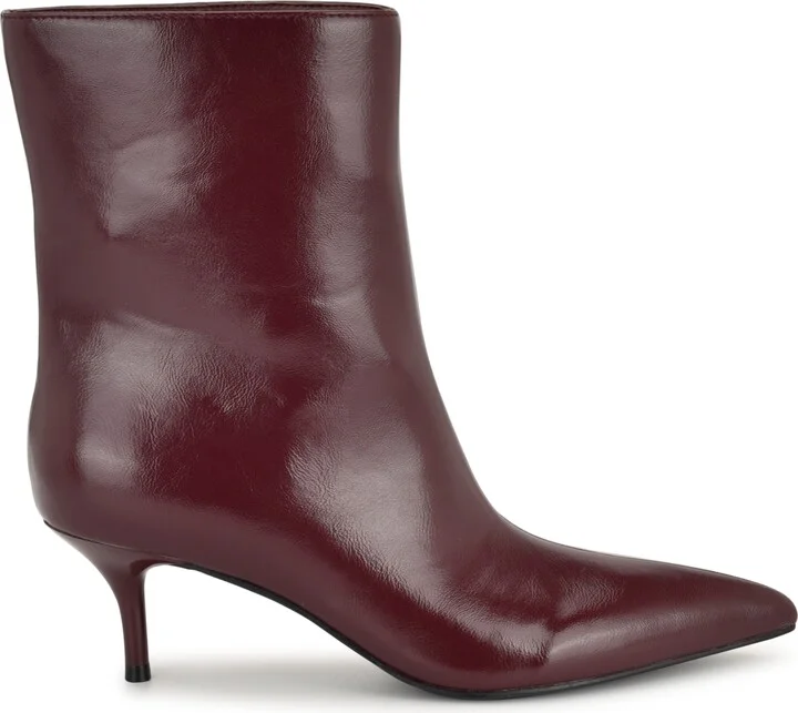 Nine West Women's Charma Kitten Heel High Ankle Booties - Image 2