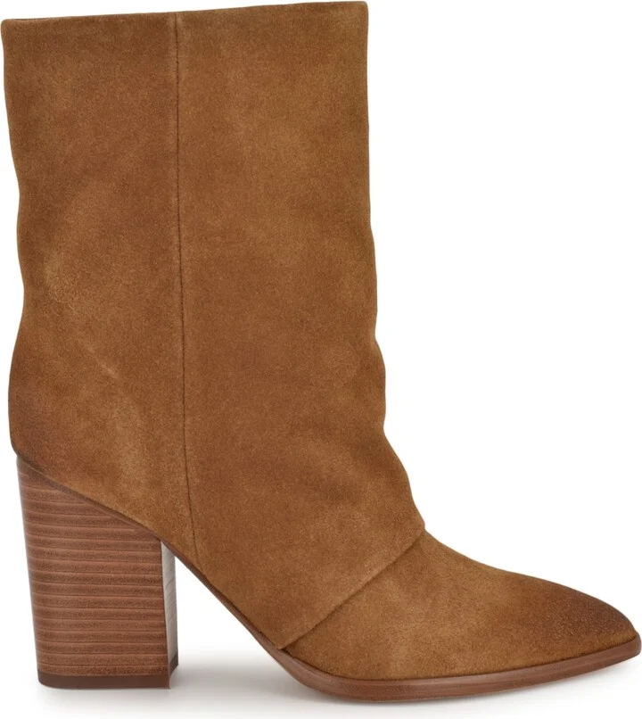 Nine West Women's Chaye Pointy Toe Block Heel Booties - Image 6