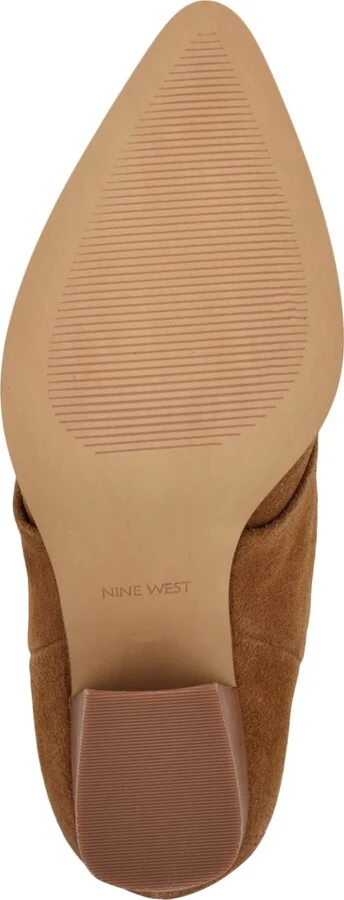 Nine West Women's Chaye Pointy Toe Block Heel Booties - Image 9