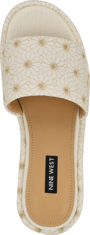 Nine West Women's Copen Slip-On Platform Wedge Sandals - Image 8