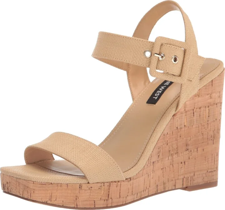 Nine West Women's Courts2 Wedge Sandal