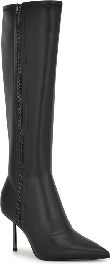 Nine West Women's Derand Tall Pointy Toe Stiletto Boots