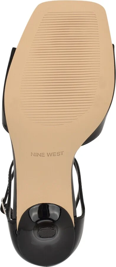 Nine West Women's Devans Strappy Square Toe Stiletto Sandals - Image 5
