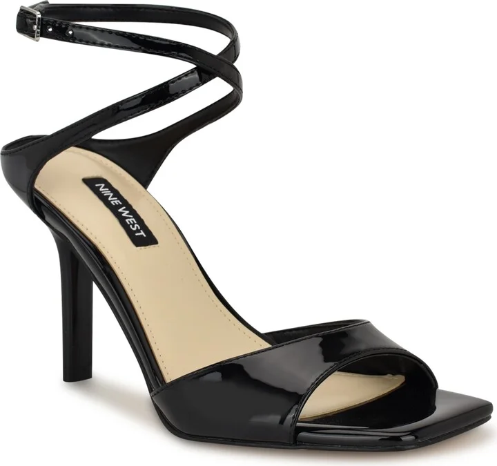 Nine West Women's Devans Strappy Square Toe Stiletto Sandals - Image 6