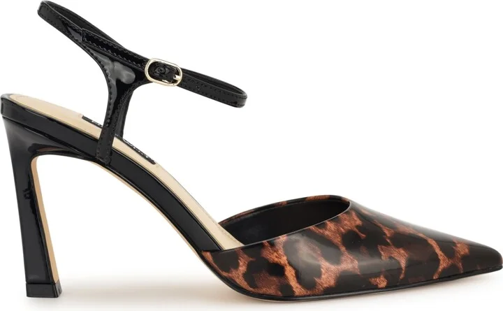 Nine West Women's Dres Tapered Heel Pumps - Leopard, Black Multi - Image 2