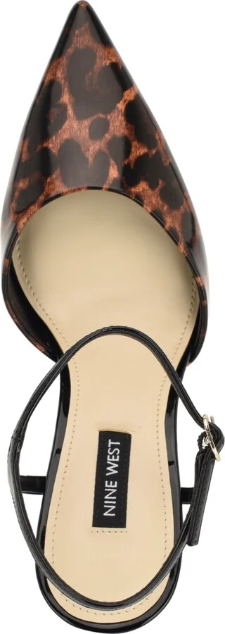 Nine West Women's Dres Tapered Heel Pumps - Leopard, Black Multi - Image 4