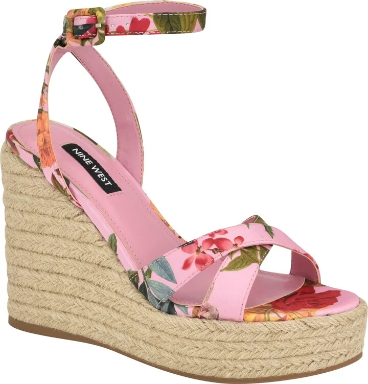 Nine West Women's Earnit2 Wedge Sandal