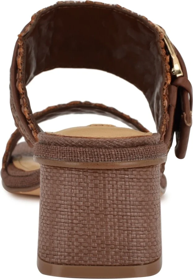 Nine West Women's Ebels Woven Block Heel Sandals - Image 3