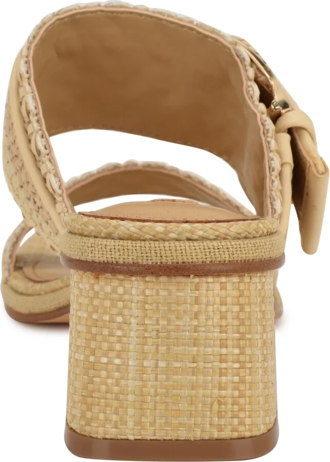 Nine West Women's Ebels Woven Block Heel Sandals - Image 7
