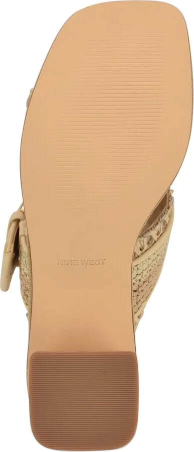 Nine West Women's Ebels Woven Block Heel Sandals - Image 9