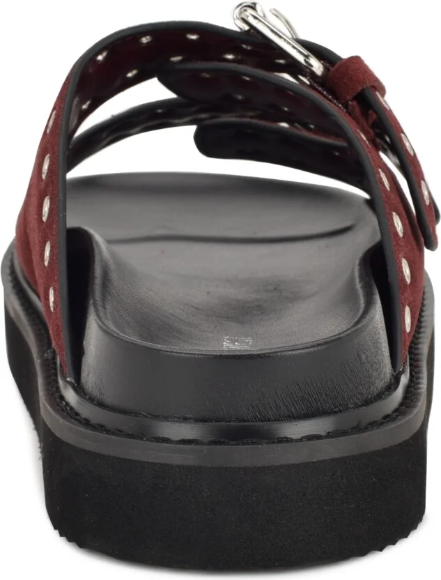 Nine West Women's Eleny Double Band Flatform Sandals - Image 3