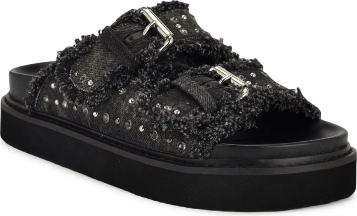Black Denim Fray