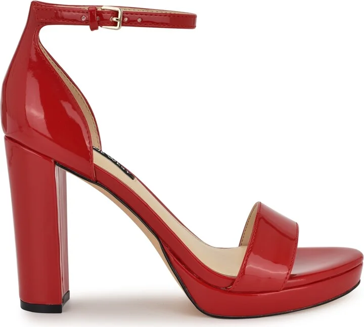 Nine West Women's Elope High Block Heel Sandals - Image 6