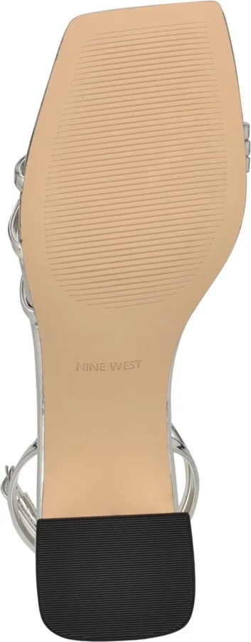 Nine West Women's Embae Block Heel Square Toe Dress Sandals - Image 5