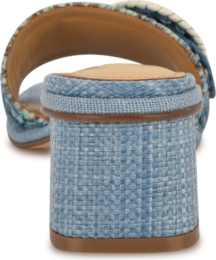 Nine West Women's Ending Woven Block Heel Sandals - Image 3