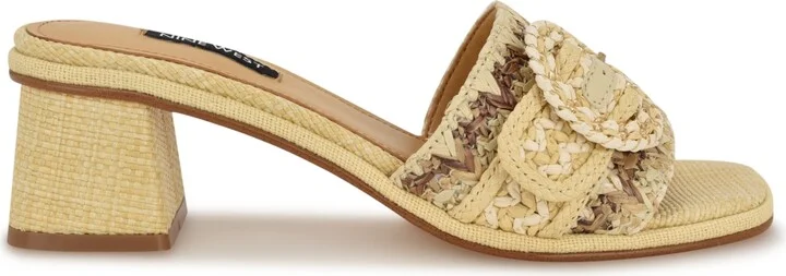 Nine West Women's Ending Woven Block Heel Sandals - Image 6