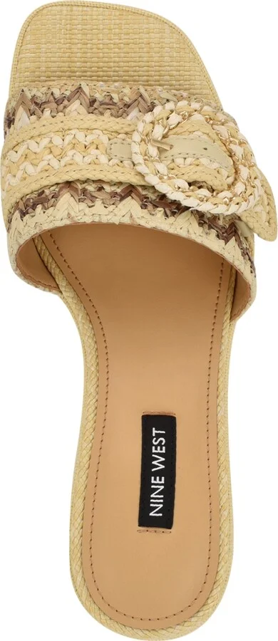 Nine West Women's Ending Woven Block Heel Sandals - Image 8