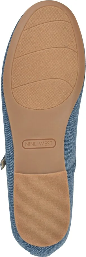 Nine West Women's Ewind Round Toe Mary Jane Dress Flats - Image 5