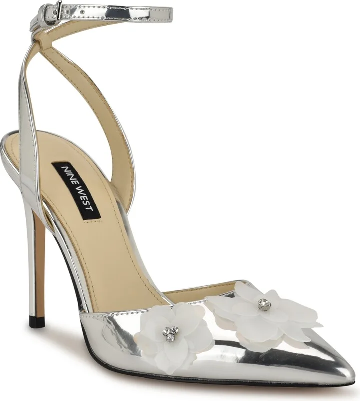 Nine West Women's Fabby Stiletto Heel Pointy Toe Dress Pumps - Image 6