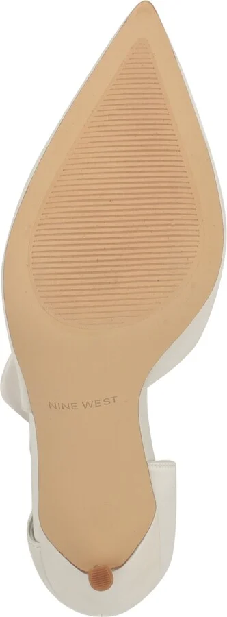 Nine West Women's Fhalon Bridal Satin d'Orsay Pumps - Image 5