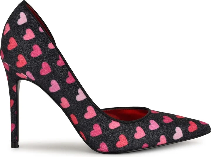 Nine West Women's Folowe Glitter D'Orsay Stiletto Pumps - Image 2